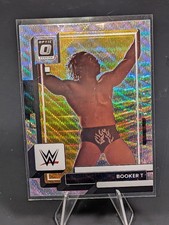 2023 Panini Chronicles WWE - Donruss Optic Booker T #355 Silver Wave Prizm