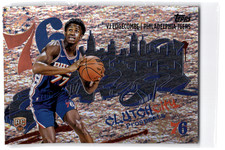 2025-26 Topps  Clutch City Prospects VJ Edgecombe #CC-3 Rookie Holo Foil 76ers
