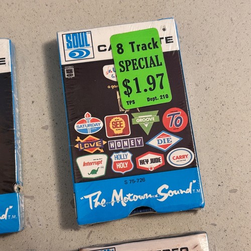 SEALED 4 SLIPCASE MOTOWN Cassette Tape Lot: JR WALKER Live, Road Runner, Gasssss - Picture 5 of 10
