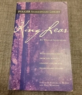 King Lear [Folger Shakespeare Library]  by William Shakespeare  - Very Good