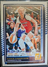 2025 Panini Donruss WNBA Karlie Samuelson Artist Proof  /25 Minnesota Lynx #50