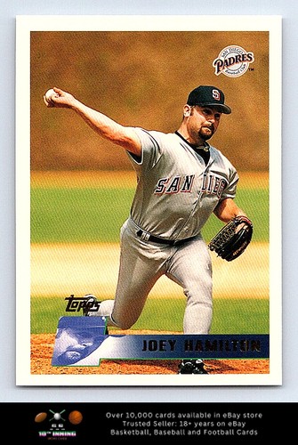 1996 Topps Joey Hamilton #403 card