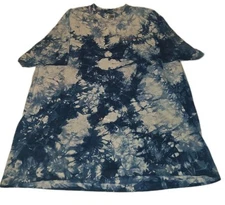 Rare Shaka Wear 2XL World Famous Heavyweight Tie-Dye Tee Blue White Urban Style