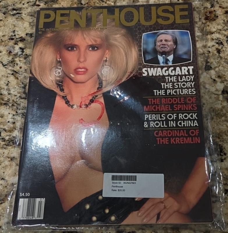 16 Vintage Penthouse Magazines from the 1980's