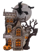 Bath & Body Works Haunted House FLYING WITCH Wallflower Plug-In light