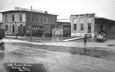 Pere Marquette Freight House Saginaw Michigan Mi - Reprint