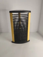 Fellowes Vtg Storage 20 CD Tower Rack Holder Wood Black Plastic 12" Tall