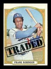 1972 Topps #754 Frank Robinson TR EXMT X3299829