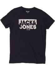 JACK & JONES Mens Graphic T-Shirt Top Large N...