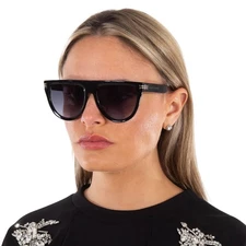 Marc Jacobs Grey Gradient Browline Ladies Sunglasses MJ 1069/S 0807/9O 56