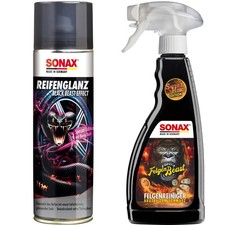Sonax Felgenreiniger + Reifenglanz Set Felgenbeast 500ml + Black Beast 500ml