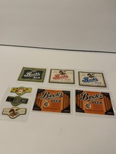 VINTAGE Magnus Beck Brewing Co. Label Lot -7- Buffalo NY - IRTP - New Old Stock