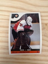 1985-86 O-Pee-Chee #110 Pelle Lindbergh Mem. - Philadelphia Flyers (invM2)