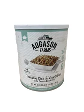 Augason Farms - Asian Teriyaki Rice Vegetables Beef Freeze Dried Survival Food