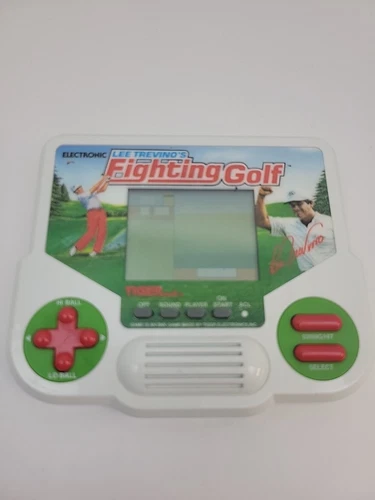 Lee Trevino's Fighting Golf Tiger LCD Game Tested Working