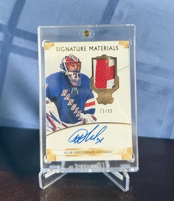 2019-20 Upper Deck The Cup - Signature Materials Igor Shesterkin #73/99