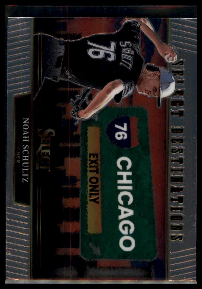 2025 Panini Select #9 Noah Schultz Select Destinations