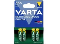 4 X Varta Akkus Aaa FüR Siemens Gigaset A170 AL28H AL280H AL280 AL285 550Mah