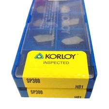 10PCS NEW KORLOY SP300 H01 CARBIDE INSERTS CNC FAST DELIVERY