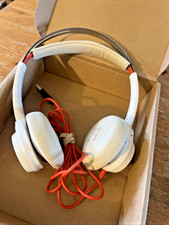 Plantronics Blackwire 7225 Wired USB A Headset White Duel Ear Stereo Red Cord