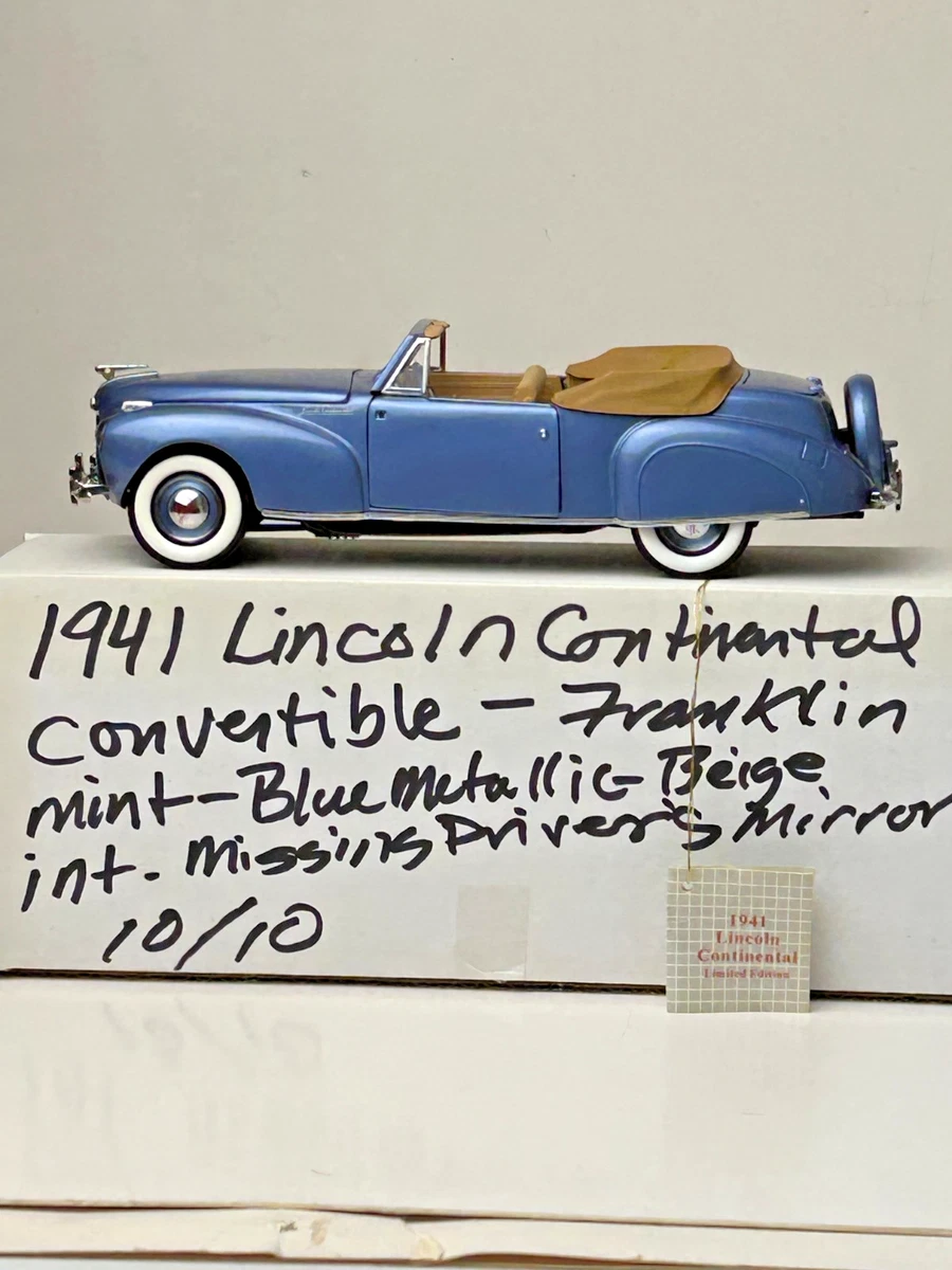 Franklin Mint Lincoln Diecast & Toy 1:24 for sale | eBay