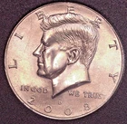 2008-D Kennedy Half Dollar NIFC Not Intended For Circulation AU Low Mintage