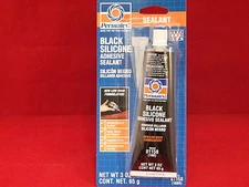 Permatex 81158 Black Silicone Adhesive Sealant 3 oz Made in USA WATER PROOF RTV