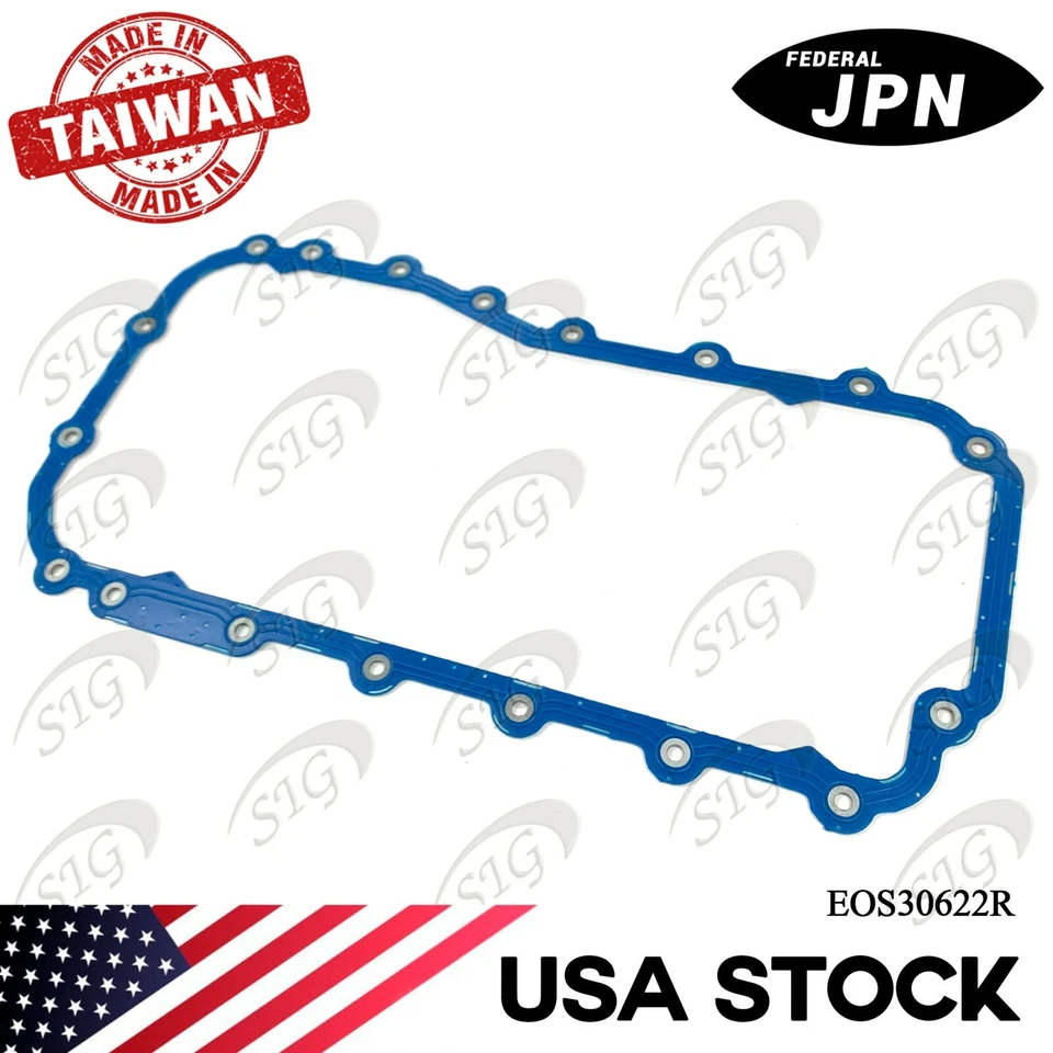 Oil Pan Gasket Set for Eagle Vision 1993-1997 3.3L V6 3301cc 201cid - Image 2 of 4