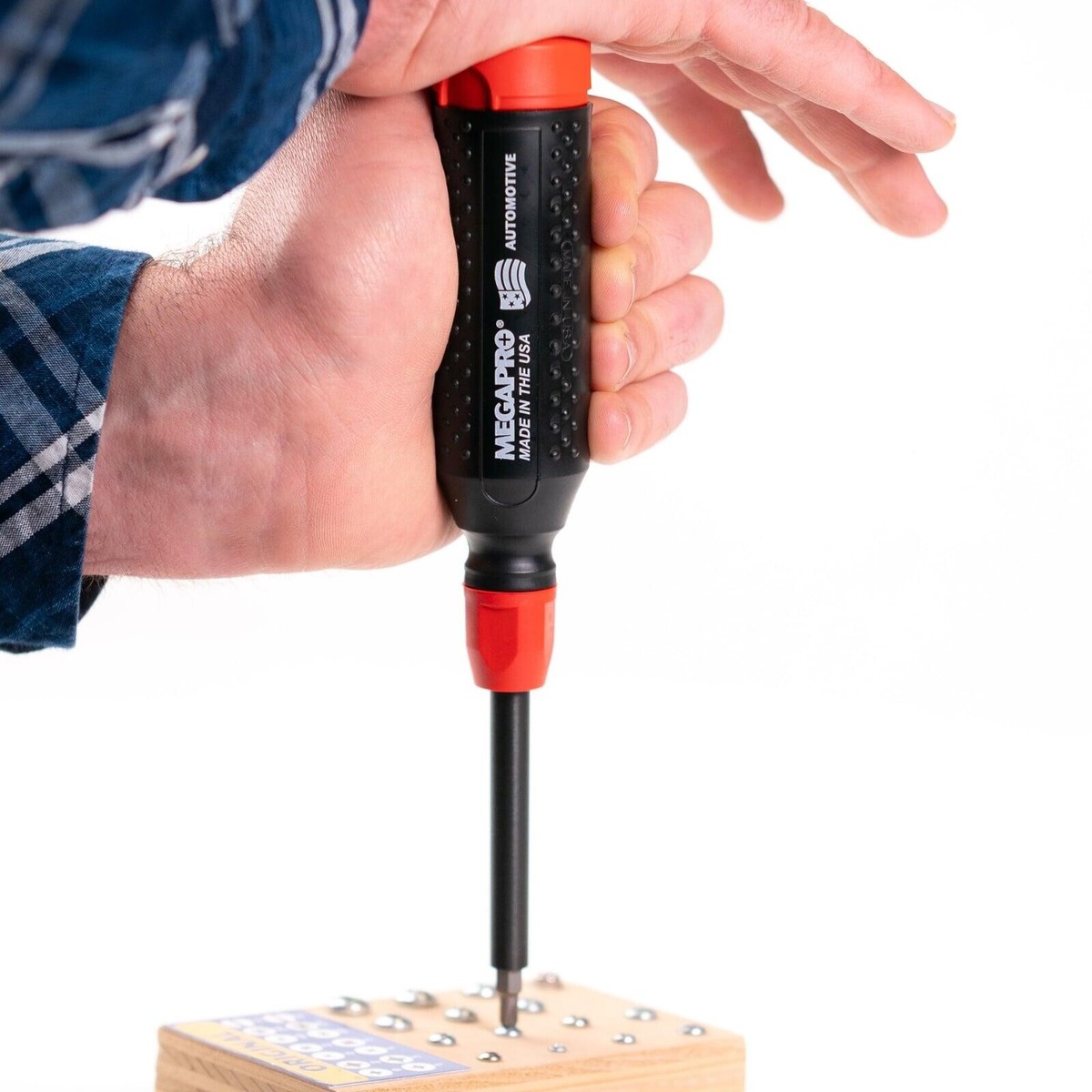 Megapro Automotive Multi Bit Screwdriver Phillips Flat Torx Valve