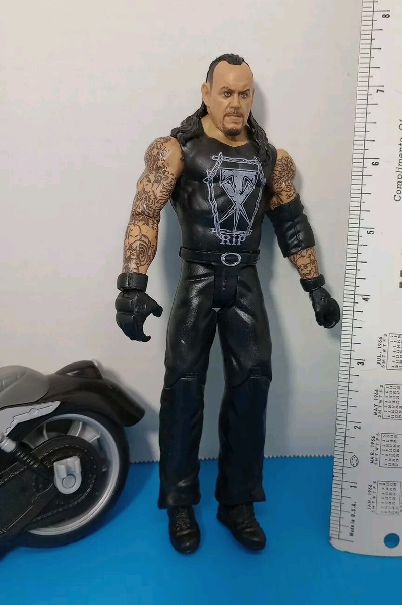 WWE The Undertaker Wrekkin Slamcycle Wrestling Bike Set & Figure