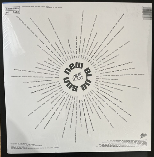 ANDRE 3000 NEW BLUE SUN VINYL 3LP LIMITED W/ POSTER DRAWINGS SEALED MINT - Picture 2 of 2
