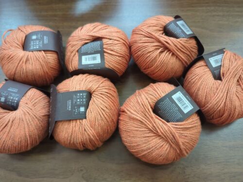 ROWAN Soft Yak Dk Set Of 7: 148 Yds Each DK 76/15/9 Cotton/Yak/Nylon Chainette