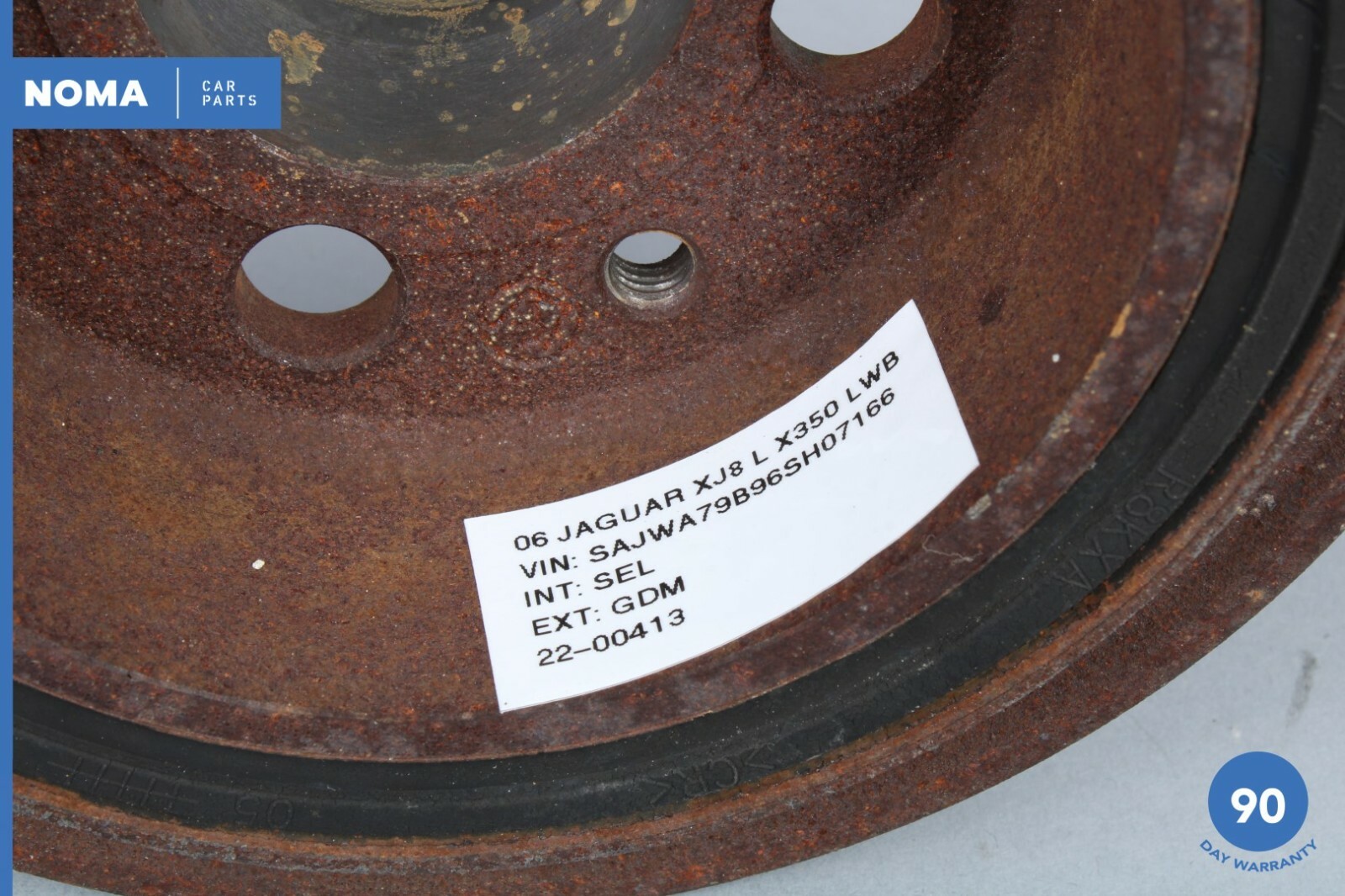 0609 Jaguar XJ8 Vanden Plas X350 Engine Crankshaft Damper Pulley