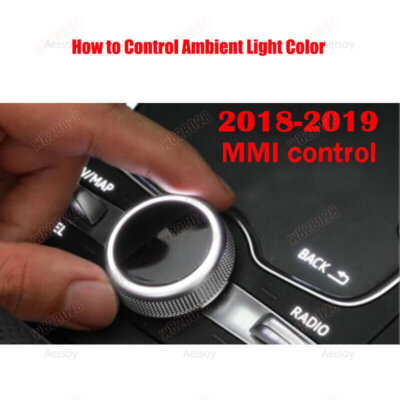 For Audi A3 18-19 30 Colors Air Vent LED Ambient Light turbine