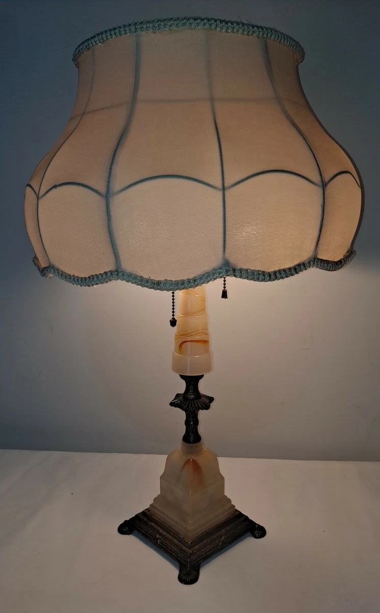 Orange vintage lamp outlet