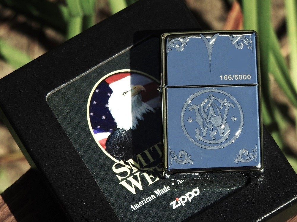 Smith & Wesson Limited Edition Zippo Lighter - 155th Anniversary