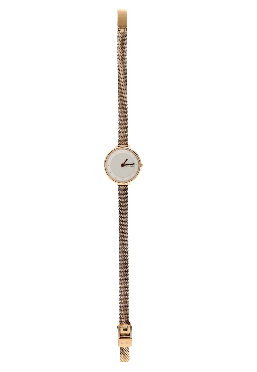 Skagen 1093 Womens Rose Gold SKW3043 22 mm Gitte Lille Two Hand Watch