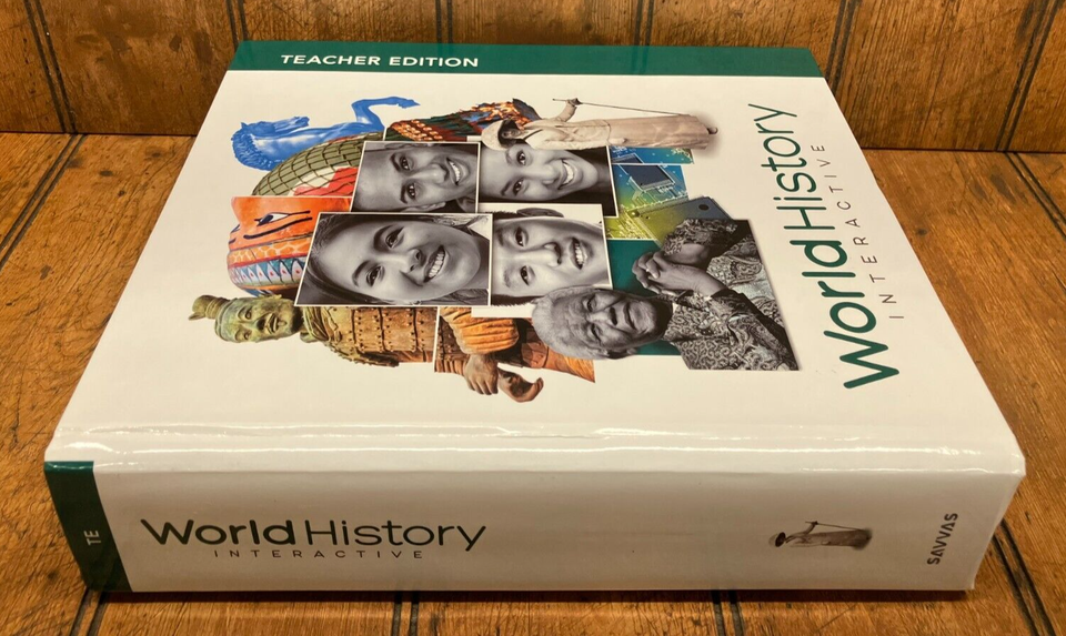 World History Interactive Teacher Edition Hardcover Savvas New