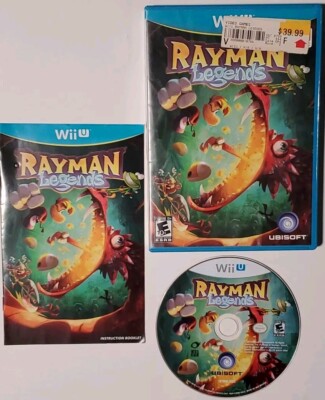 Rayman Legends - Nintendo Wii U, 2013 -  CIB Complete W/ Manual - Tested