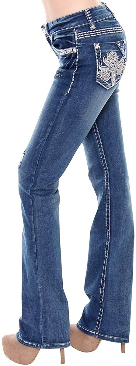 Sexy Couture jack David Womens Denim Stretch Bootcut Sexy Couture jack David Womens Denim Stretch Bootcut