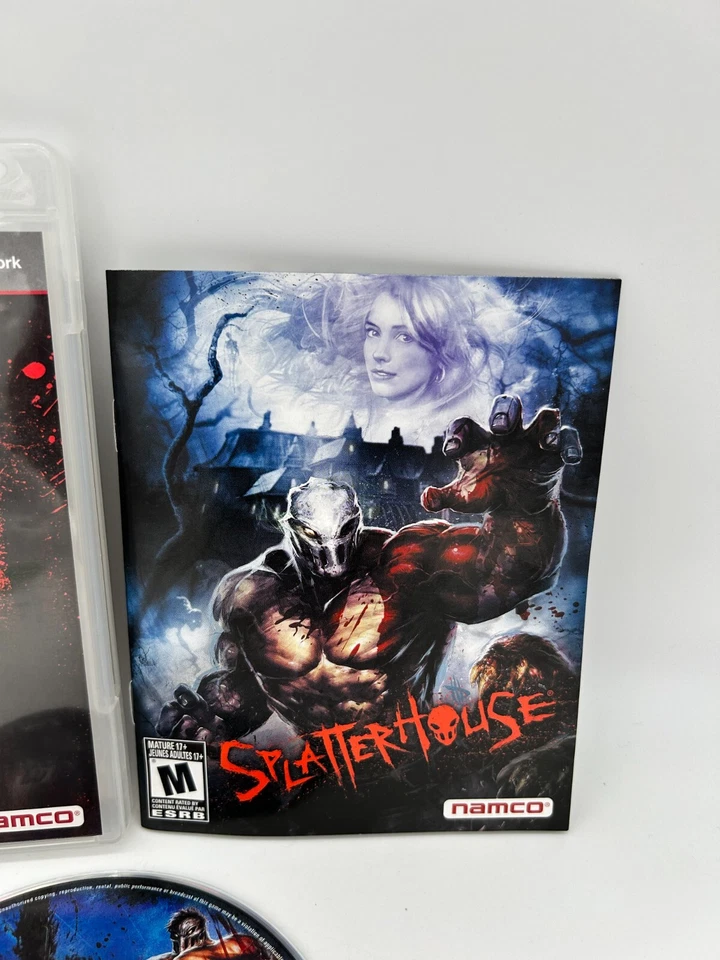 SPLATTERHOUSE Sony PlayStation 3 PS3 CIB Complete Box Manual Authentic Tested - Image 4 of 4