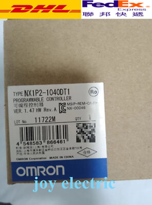 1pc Omron PLC Module NX1P2-1040DT1 New In Box NX1P21040DT1 Expedited Shipping