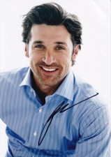 PATRICK DEMPSEY signed autograph 20x30cm GREYS ANATOMY in person autograph COA