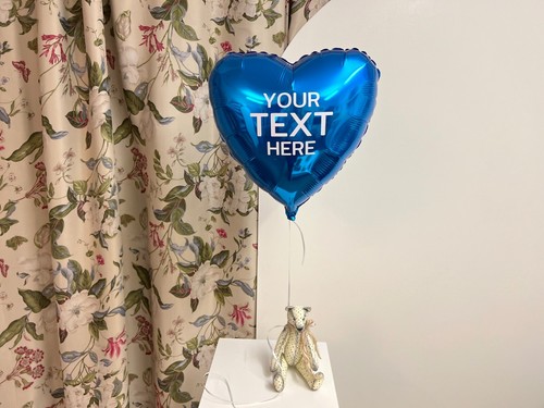 Globo Corazón con Texto Deseado Personalizado Idea Regalo Nombre Globo con Texto - Imagen 44 de 74