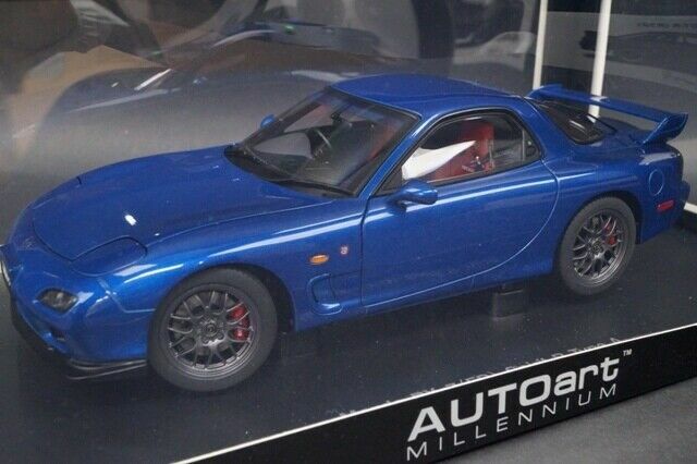 1 18 Autoart 759 Mazda Rx 7 Fd Spirit R Type A Blue Model Cars For Sale Online Ebay