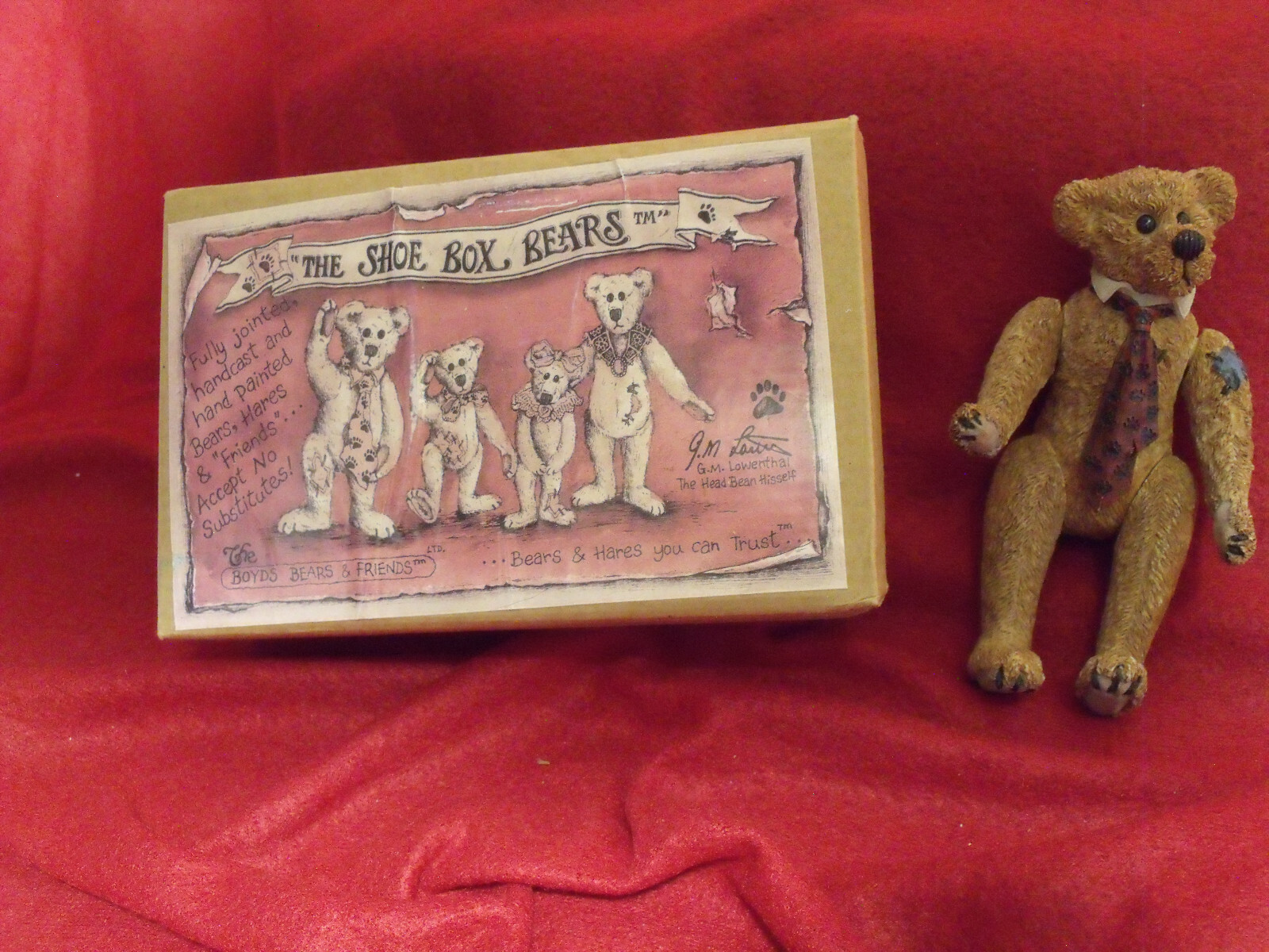 The Shoe Box Bears by Boyd's Bears & Family eBay