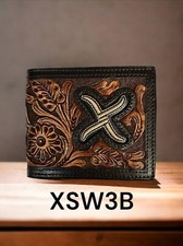 XSW3B Twisted X Bifold Two Toned Wallet Tan X