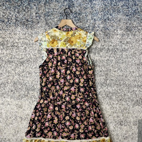 Anthropologie Ruffled Floral Maxi Dress Size Small - Picture 9 of 9