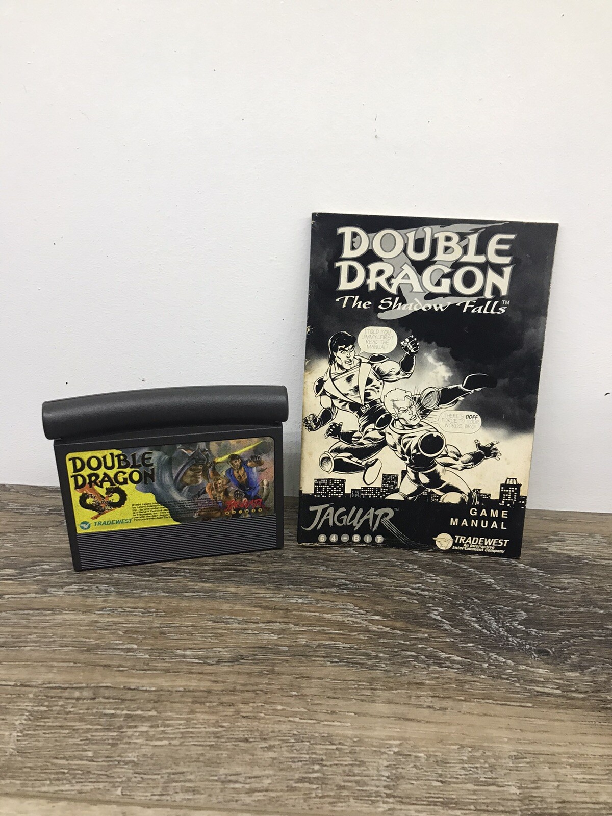 Carro Double Dragon V: The Shadow Falls (Atari Jaguar) - Probado - Con manual