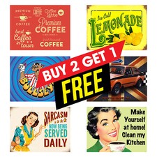 Bar / Pub Man Cave Home Décor Metal Tin Sign Plaque Home Bar Shed Wall Art M4